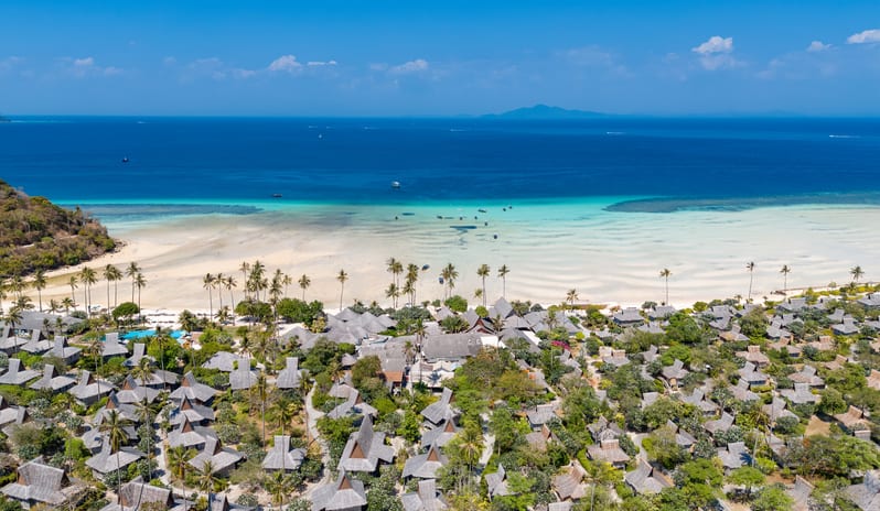SAii PhiPhi Island Village Resort Ocean Aerial